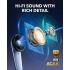 Anker Soundcore Liberty 4 Pro, Noise Cancelling Wireless Earbuds, 7-Sensor and Real-Time Adaptive Noise Cancelling, 2× Faster Charging, Studio-Level Hi-Fi Music, Clear Calls with 6 Mics and AI - Blue